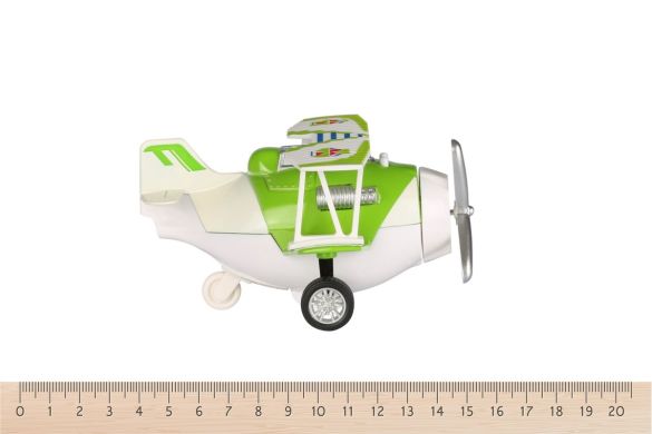 Самолет металический инерционный Same Toy Aircraft зеленый SY8013AUt-4