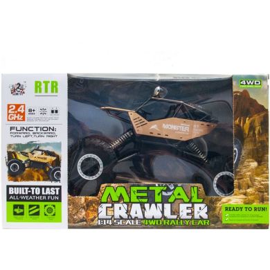 Автомобиль Sulong Toys Off-Road Crawler Force Золотой 1:14 SL-122RHG