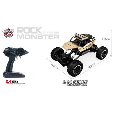 Автомобиль Sulong Toys Off-Road Crawler Force Золотой 1:14 SL-122RHG