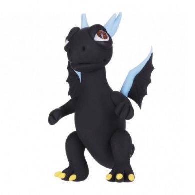 Набор для лепки Paulinda Super Dough Cool Dragon Дракон Черный PL-081378-17