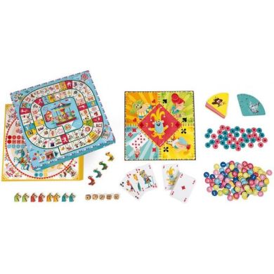 Настольная игра Janod 5 в 1 J02742