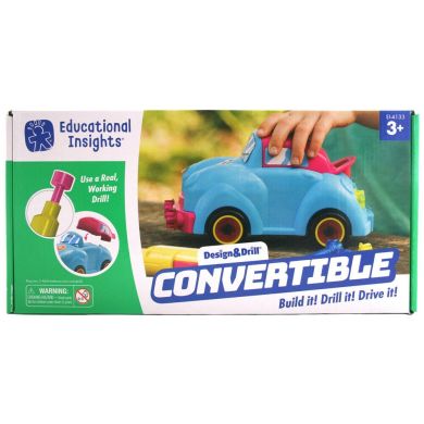 Обучающий игровой набор Educational Insights Закручивай и учись Машинка EI-4133, Разноцветный
