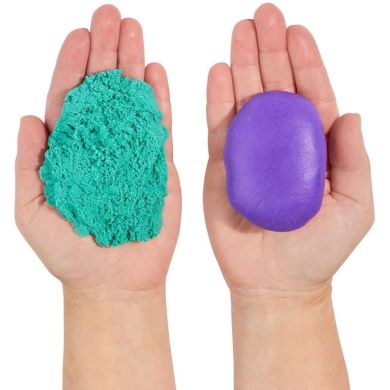 Набір для ліплення 2-В-1 WONDER FACTORY ЯСКРАВИЙ СТАРТ: МАСА ДЛЯ ЛІПЛЕННЯ І ПІСОК (в ас., в дисп) 595304