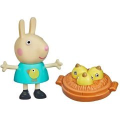 Фигурка Peppa серии Веселые друзья РЕБЕККА С КОРЗИной F2208