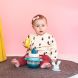 Развивающая пирамидка Taf Toys коллекция «Полярное сияние» Кролик 12445, Голубой