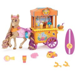 Игровой набор WILD MANES ПЛЯЖНЫЙ ОТДЫХ КОНЕЧКИ БЕЙЛИ (тележка аксесс.) Wild Manes 723304