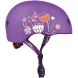Защитный шлем MICRO фиолетовый с цветами (48-53 cm, S) AC2137BX