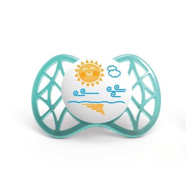 Пустушка симетрична Nuvita Air 0м+ 2 шт. для хлопчика NV7061Boy, Блакитний, 2