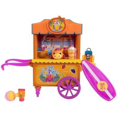 Игровой набор WILD MANES ПЛЯЖНЫЙ ОТДЫХ КОНЕЧКИ БЕЙЛИ (тележка аксесс.) Wild Manes 723304