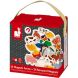 Игровые фигурки магнитные Janod Ферма 24 элемента J08157, Разноцветный