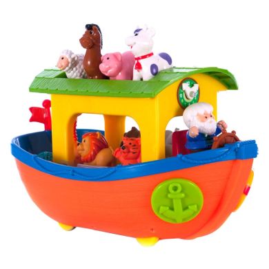 Игровой набор Kiddieland Ноев Ковчег на колесах украинский язык 031881
