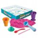 Кінетичний пісок Wacky-tivities Kinetic Sand Ice Cream з формочками Рожевий  71417-1