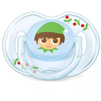 Силиконовая пустышка Philips Avent Classic 0-6 мес. 2 шт. в ассортименте SCF169/43, Разноцветный
