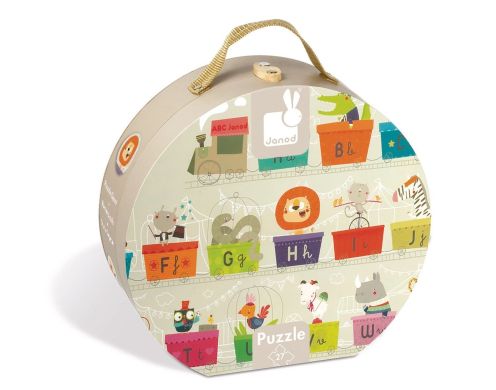 Пазл Janod Потяг-алфавіт 27 елементів J02928