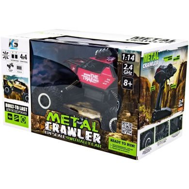 Автомобиль OFF-ROAD CRAWLER с р/у WHERE THE TRAIL ENDS (красный, акум. 7.2V, металл. корпус, 1:14) SL-121RHMR