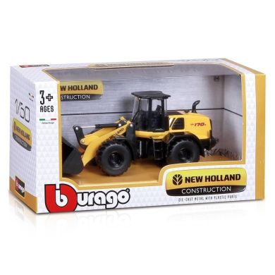 Екскаватор іграшковий Bburago Construction New Holland W170D 18-32083