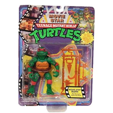 Фігурка серії Черепашки-ніндзя Movie Star 1992 Рафаель (12 см) TMNT 81334