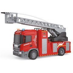 Автомодель серії Big Truck ПОЖЕЖНА МАШИНА SCANIA (світло, звук, функ. води) 6407KS