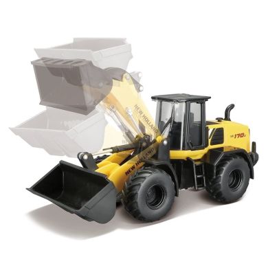 Екскаватор іграшковий Bburago Construction New Holland W170D 18-32083