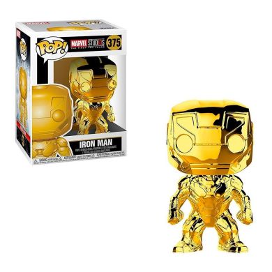 Фигурка Funko Pop Золотой хром Железный человек 33434