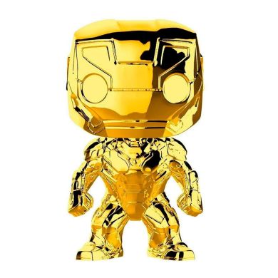 Фигурка Funko Pop Золотой хром Железный человек 33434