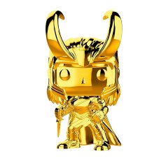 Игровая фигурка Funko Pop! cерии Золотой Хром Локи 33435