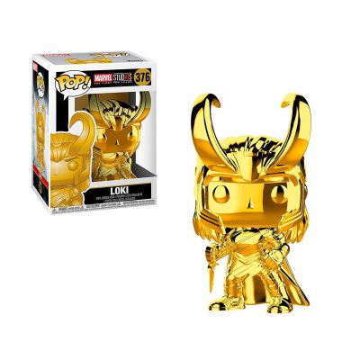Игровая фигурка Funko Pop! cерии Золотой Хром Локи 33435