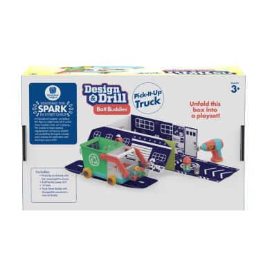 Обучающий игровой набор Educational Insights Закручивай и учись Мусоровоз EI-4185, Разноцветный