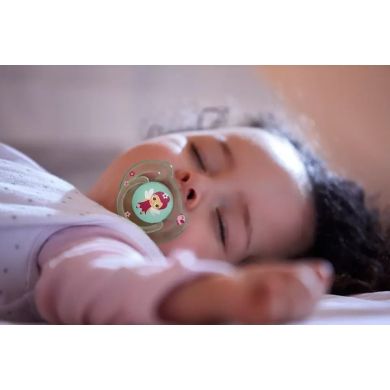 Силиконовая пустышка Philips Avent Classic 6-18 мес. 2 шт. в ассортименте SCF169/44, Разноцветный