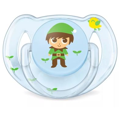 Силиконовая пустышка Philips Avent Classic 6-18 мес. 2 шт. в ассортименте SCF169/44, Разноцветный