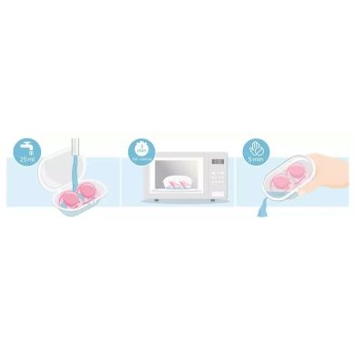 Пустышка Philips Avent Ultra Soft для девочек 6-18 мес. 2 шт. SCF227/22, Фиолетовый, 2