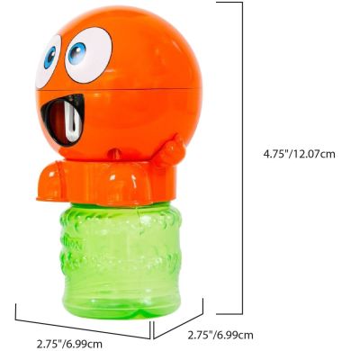 Мильні бульбашки Gazillion Веселун розчин 59 мл, червоний GZ36569