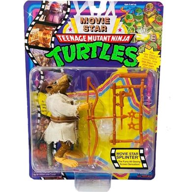 Фігурка серії Черепашки-ніндзя Movie Star 1992 Сплінтер (12 см) TMNT 81335