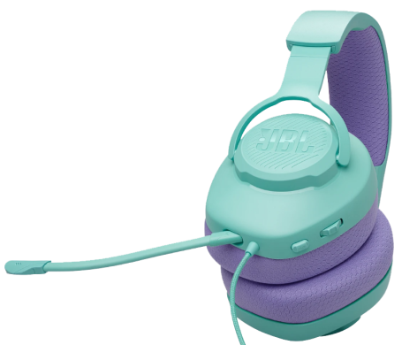 Гарнітура JBL QUANTUM 100M2 Cyan (JBLQTUM100M2CYN)