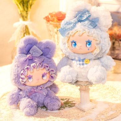 Колекційна м'яка іграшка з кільцем POP TOP Lucky Emma серіії Lovely Emma - ЗАЙЧЕНЯТА(дисп., в ас.) MJ-000090