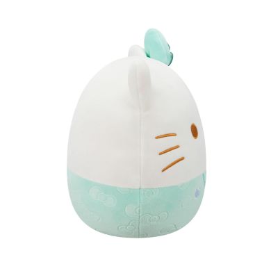 М'яка іграшка Squishmallows &ndash; Хелоу Кітті у смарагдовому (20 cm)