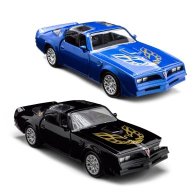 Автомодель - Pontiac Firebird 1978 (чорний, синій)