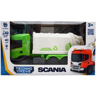 Автомодель серії Big Truck СМІТТЄВОЗ SCANIA (світло, звук) 6410KS