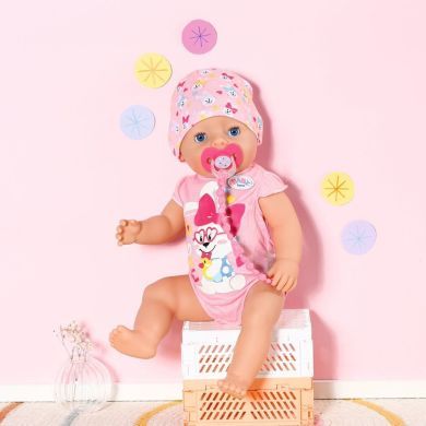 Пустышка для куклы BABY BORN на клипсе (в ассортименте) Baby Born
