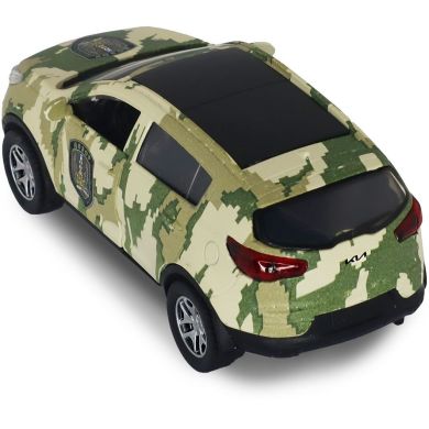 Автомодель серии Шевроны Героев MITSUBISHI PAJERO 4WD TURBO 47 ОМБр 250361M