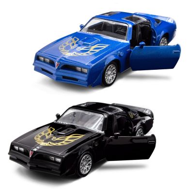 Автомодель - Pontiac Firebird 1978 (чорний, синій)