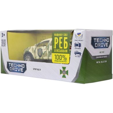 Автомодель серии Шевроны Героев MITSUBISHI PAJERO 4WD TURBO 47 ОМБр 250361M