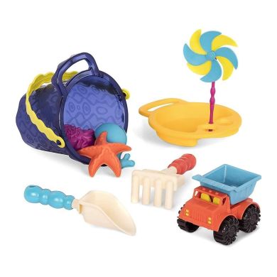 Набір Battat для гри з піском і водою Ведерко Море BX1330Z