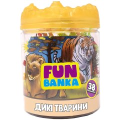Игровой набор ДИКИЕ ЖИВОТНЫЕ Fun Banka 320385-UA