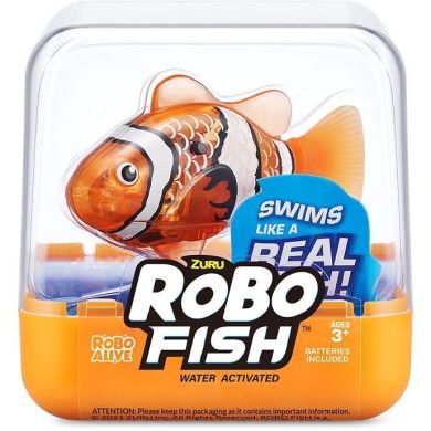 Интерактивная игрушка ROBO ALIVE S3 РАБОРЫБКА (оранжевая) 7191-5