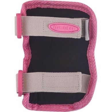 Захисний комплект налокітники та наколінники MICRO РОЖЕВИЙ (лік. 15-19 сm, кол. 21-27 сm, S.) AC5476