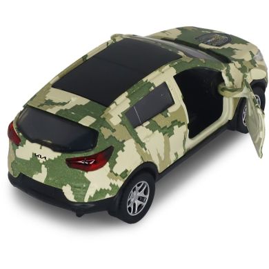 Автомодель серии Шевроны Героев MITSUBISHI PAJERO 4WD TURBO 47 ОМБр 250361M