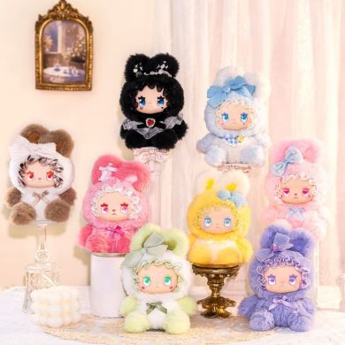 Колекційна м'яка іграшка з кільцем POP TOP Lucky Emma серіії Lovely Emma - ЗАЙЧЕНЯТА(дисп., в ас.) MJ-000090