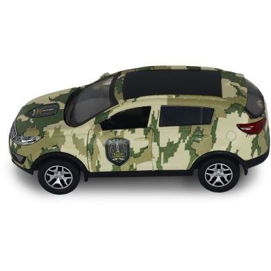 Автомодель серии Шевроны Героев MITSUBISHI PAJERO 4WD TURBO 47 ОМБр 250361M