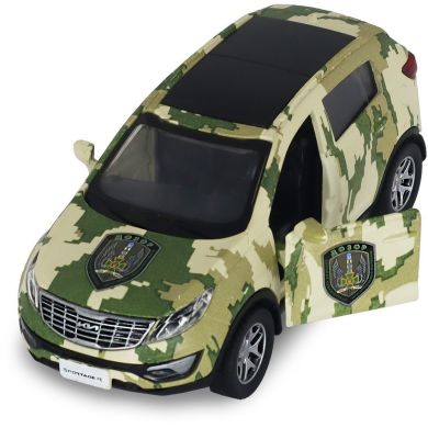 Автомодель серии Шевроны Героев MITSUBISHI PAJERO 4WD TURBO 47 ОМБр 250361M